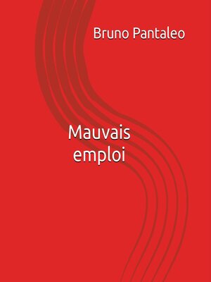 cover image of Mauvais emploi